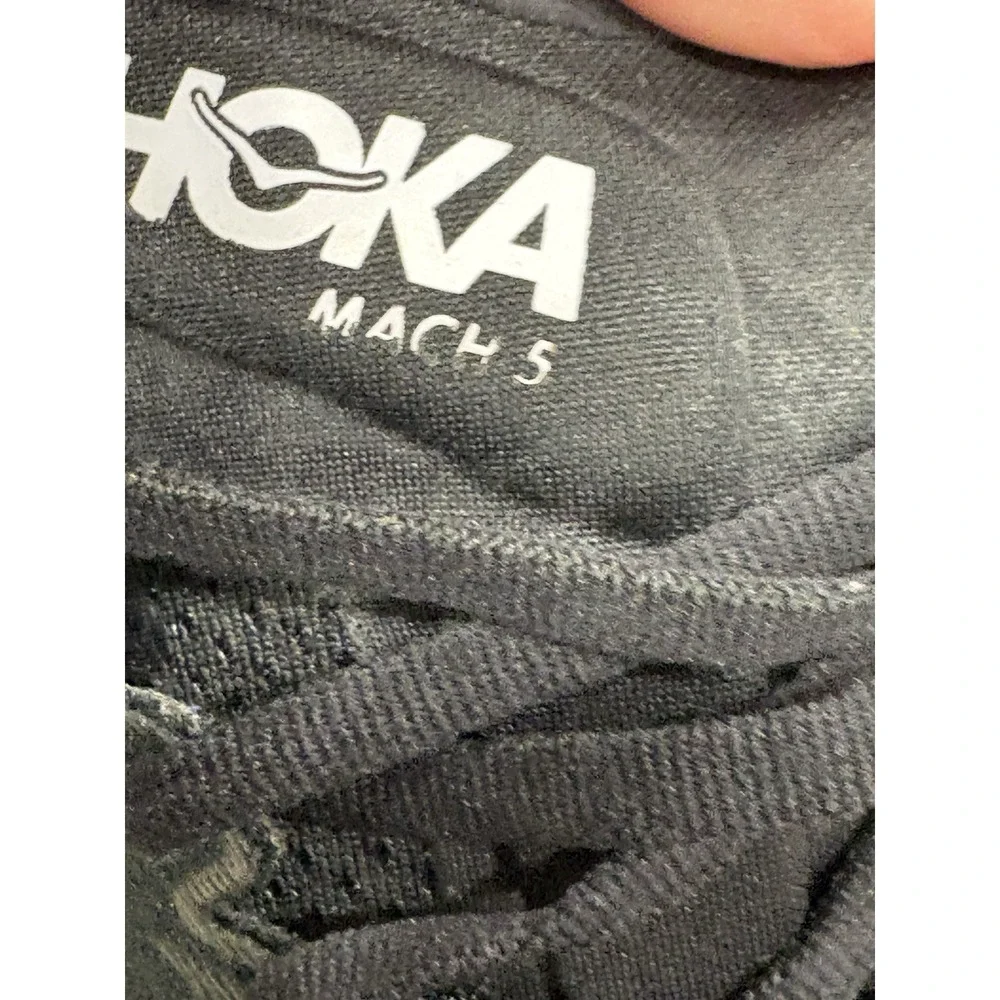 Hoka Mach 5 ProFly +Athletic Black Running Walking Shoes Womens Size 9B